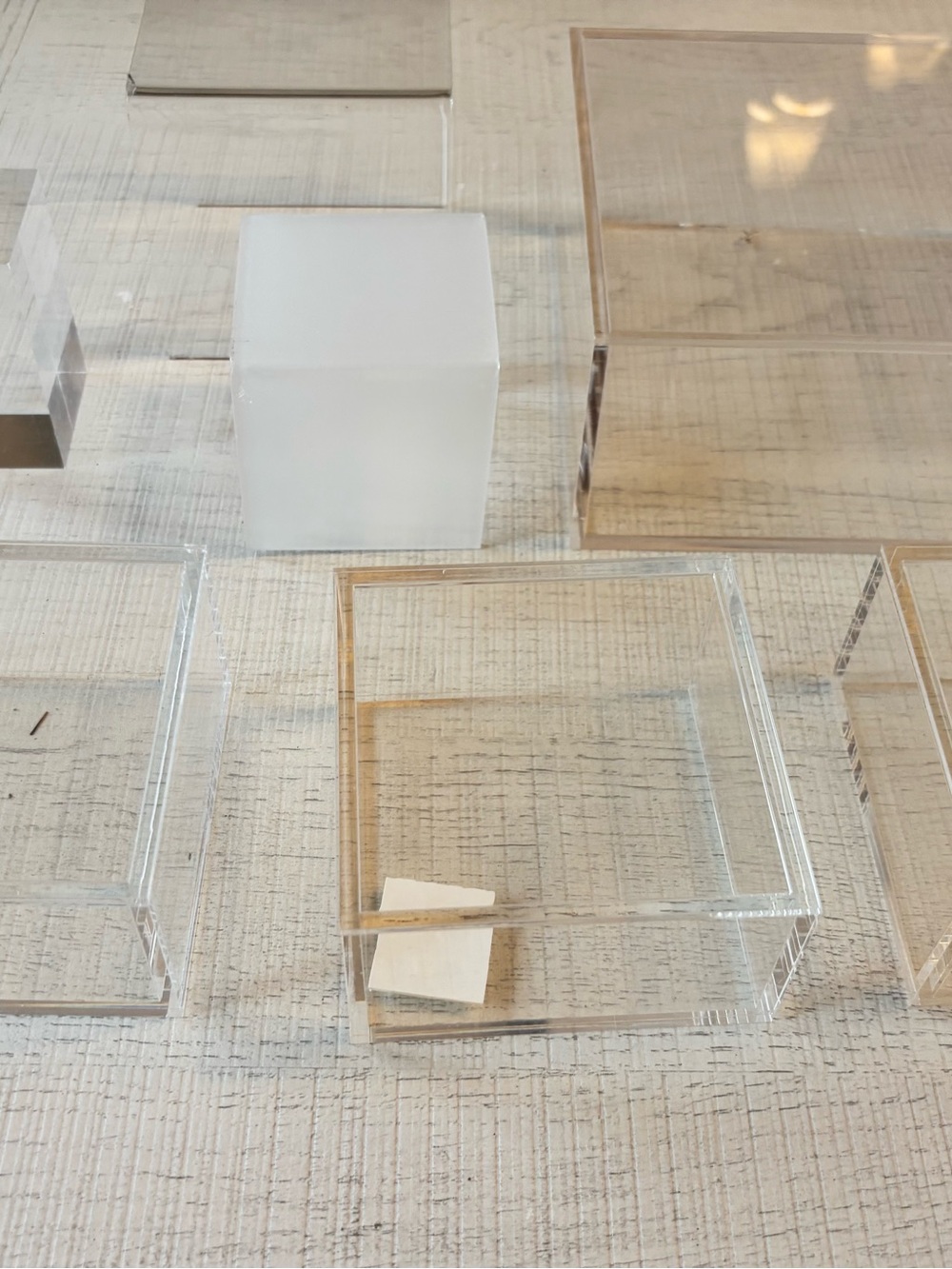 Clear Acrylic Display Box Display Bundle